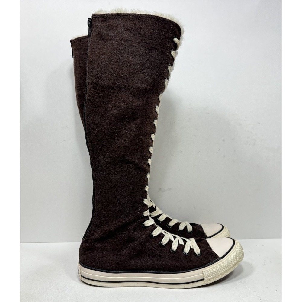 Converse All-Star Chuck Taylor XXHI Women's Size 8.5 Brown Knee High 523126